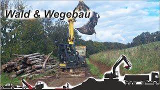 Obstwiese nivellieren & Weg ausbessern | Yanmar B7-6 mit Tiltrotator | Baustellentagebuch