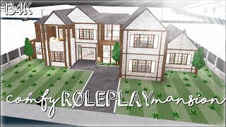 Bloxburg 134k Comfy Roleplay Mansion - roblox roleplay mansion bloxburg