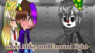 When Michael and Ennard fights- // teeny Mike x Vanny- // FNaF // Viølet-