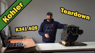 Complete Kohler K341AQS Engine Teardown/ Start To Finish