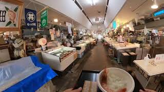 日本半周ひとり旅in青森県「青森魚菜センターのっけ丼」食べてみた