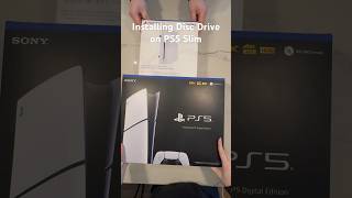 PS5 Slim (Digital) Disc Drive Installation #ps5 #ps5slim #ps5digital