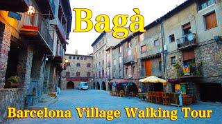 Bagà (Barcelona, Catalonia) Village Walking tour (Spain) #relaxation