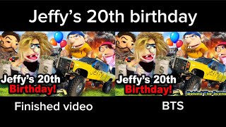 Jeffy’s 20th Birthday VS Jeffy’s 20th birthday BTS | 15+