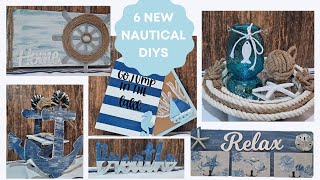 Six fun and easy , NEW NAUTICAL DIYS.