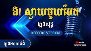 ឱ! ស្វាយមួយមែក ភ្លេងសុទ្ធ | ao! Svay Muoy Mek - [By KULA] #KaraokeVersion