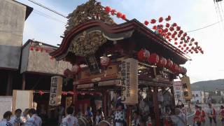 秋田県鹿角市花輪ばやし 横丁の屋台