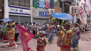 礼神伝ＳＨＡＬＬ稲毛（よさこい祭り2016）全国大会・帯屋町筋会場