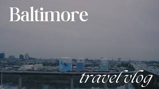 GIRLS TRIP TO BALTIMORE: EXPLORING, NIGHTLIFE, FOODIES, ROOST HOTEL & A FENDER BENDER | TRAVEL VLOG
