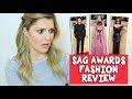 SAG AWARDS FASHION REVIEW // Grace Helbig