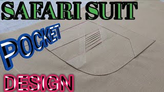 #SAFARI #DESIGN #SAFARISUIT Safari pocket design सफारी पोकेट का सुन्दर डिजाइन