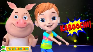 Kaboochi Animal Dance Song and Kindergarten Rhyme for Kids