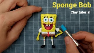 Sponge Bob clay tutorial