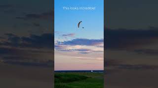 Would you try this? It looks incredible! #shorts #paramotor #extreme #awesome #amazing #flying