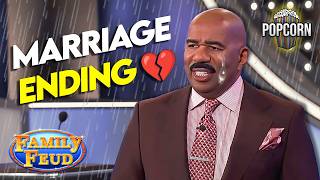 IT’S OVER!! Best Marriage-Ending Questions and Answers That SHOCKED Steve Harvey! | Family Feud