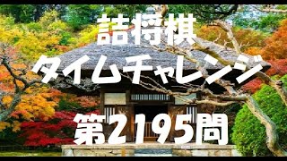 詰将棋タイムチャレンジ・第2195問