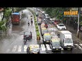 mumbai rain heavy monsoon downpur brings traffic to a halt hits businesses