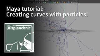 Maya: creating curves with particles