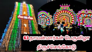 63 நாயன்மார்கள் பெருவிழா திருச்செங்கோடு கைலாசநாதர் திருக்கோயில் அர்த்தநாரீஸ்வரர் தரிசனம் ஓம் நமசிவாய