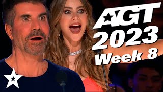 America's Got Talent 2023 All Auditions | Week 8