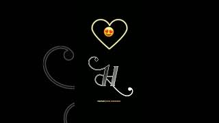 H letter WhatsApp status / h name status /h❤S #short #youtubeshorts #shortvideo #shortindia #shorts