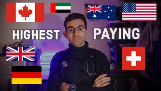 HIGHEST Paying Countries for Doctors (Where can I earn the MOST as a Doctor?) 💰