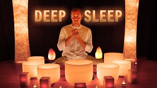 Pure Sleep Sound Bath | Singing Bowls for Deep Sleep | Meditation Music | Calm |