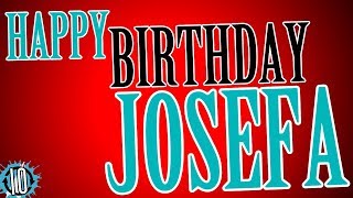 Happy Birthday JOSEFA! 10 Hours Non Stop Music \u0026 Animation For Party Time #Birthday #Josefa