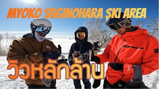 4K วิวหลักล้าน ที่ Myoko Suginohara Ski Area Japan Snowboard [Rest in Powder]