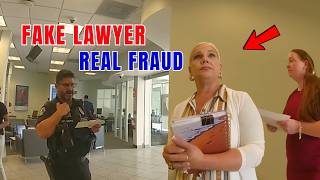Fake Lawyer, Real Fraud: Bank Identity Theft Arrest Caught on Bodycam | Legal Analysis