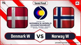 Denmark vs Norway | IHF World Women's Handball Championship 2023 | IHF Competitions