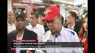 N7- KERJASAMA KPDNHEP \u0026 AIRASIA- KETENGAH LEBIH BANYAK PRODUK KE PERINGKAT GLOBAL[19 APRIL 2019]