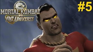 Mortal Kombat vs DC Universe PS3 Gameplay #5 Captain Marvel [Shazam...GODDAMN!]
