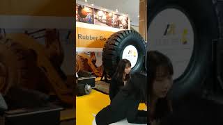 Luan Giant OTR Tires Showed in Mining Indonesia 2019