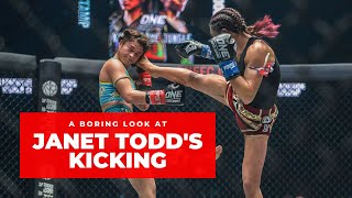 How Janet Todd's kicking strategy beat Stamp Fairtex