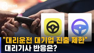 "대리운전 대기업 제한"…논란 여전 / SBS