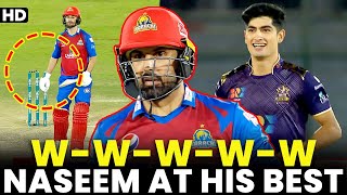 5 Wicket Haul By Naseem Shah | Naseem Shah At His Very Best | W - W - W - W - W | HBL PSL | MB2A