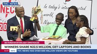 UBA Foundation National Essay Competition: Winners Share N22.5 Million, Get Laptops And Books