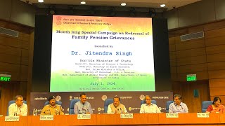 Launch Of Special Campaign On Redressal Of Family Pension Grievances@NMC