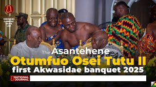 Otumfuo Osei Tutu II Welcomes the New Year with a Grand Akwasidae Celebration 2025