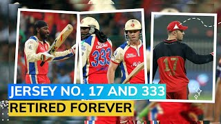 RCB to retire jersey numbers worn by ABD, Chris Gayle