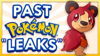 Fake Pokemon Leaks from the Past