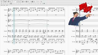 ［逆転裁判：楽譜］　成歩堂龍一 ～異議あり！（アレンジ）