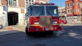 ⁴ᴷ PFD  Engine 50 Responding (Spare, Q\u0026Horn)