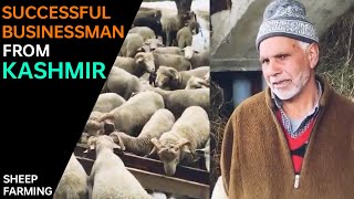 Successful sheep farmer of Kashmir #sheepfarming  #sheep #merinosheep #kashmirisheep