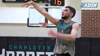Ty Jerome shows off long range shooting skills during pre-draft workout for Horn