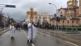 Bogojavljenska litija na ulicama Banjaluke