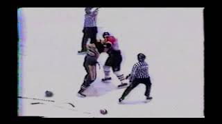 1991-1992 Fort Wayne Komets Highlights. Fights