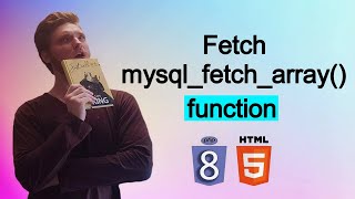 What does the function mysql_fetch_array() fetch? PHP MySqL for begginers