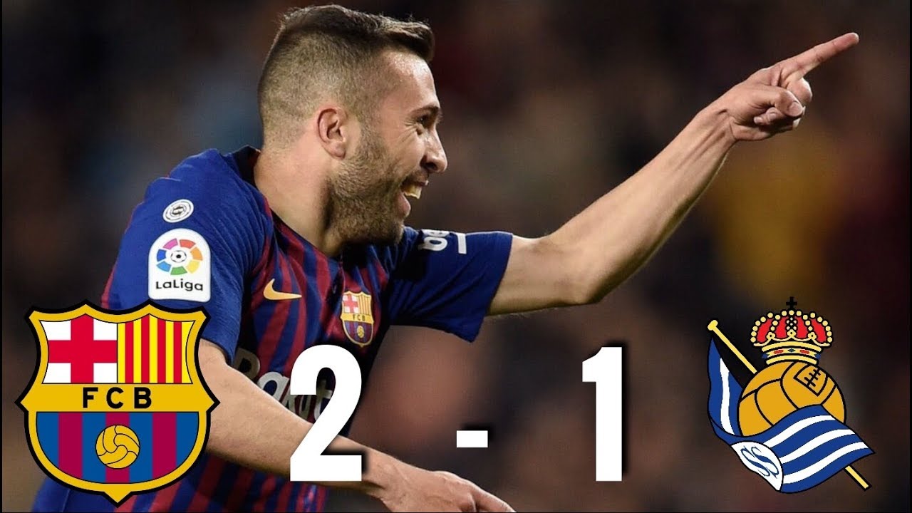 Barcelona Vs Real Sociedad [2-1], La Liga 2019 - MATCH REVIEW - YouTube